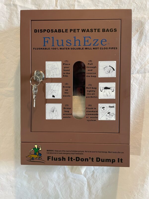 Metal Dispenser for FlushEze